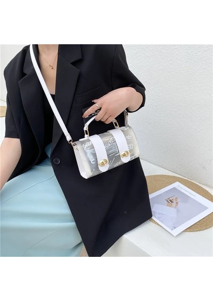 Yeşil Stil 2022 Yeni Kadın Omuz Çantası Pvc Şeffaf Grafiti Messenger Kadın Çanta Küçük Tasarımcı Çanta Çanta Kadınlar Için Crossbody Çanta (Yurt Dışından) fiyatları