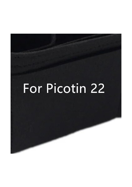 3008 Picotin Bk 22 Stili H Picot Eklemek Çanta Organizatör Için Uyar Makyaj Kovası Lüks Çanta Kadınlar Için Taşınabilir Kozmetik Taban Şekillendirici Çanta (Yurt Dışından)