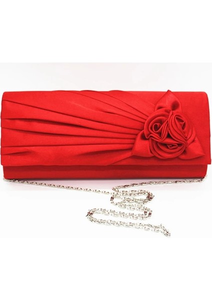 Mavi Stil Yyw Ipek Kadın Akşam Parti Çantaları Debriyaj Çanta Güzel Çanta Çiçek Zinciri ile Küçük Omuz Çantaları Crossbody Çanta Kadın 2018 (Yurt Dışından) fırsatları