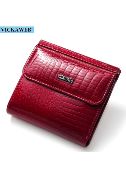Yeşil ve Kutu Stili Vıckaweb Mini Cüzdan Kadın Hakiki Deri Cüzdan Moda Timsah Çile Kısa Cüzdan Kadın Küçük Kadın Cüzdan ve Çantalar 209 (Yurt Dışından) fırsatları