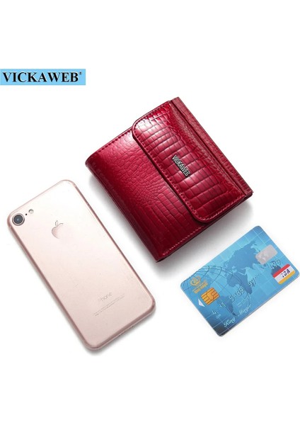 Yeşil ve Kutu Stili Vıckaweb Mini Cüzdan Kadın Hakiki Deri Cüzdan Moda Timsah Çile Kısa Cüzdan Kadın Küçük Kadın Cüzdan ve Çantalar 209 (Yurt Dışından) indirimleri