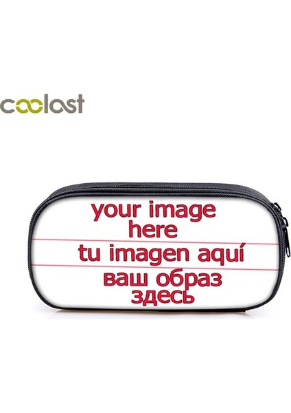 QBBMA02 Stili Resminizi Özelleştirin Logo Adı Kozmetik Kutuları Erkek Kız Kalem Kutusu Hayvan At Makyaj Çantaları Çocuklar Sabit Çanta Okul Malzemeleri (Yurt Dışından) fiyatları