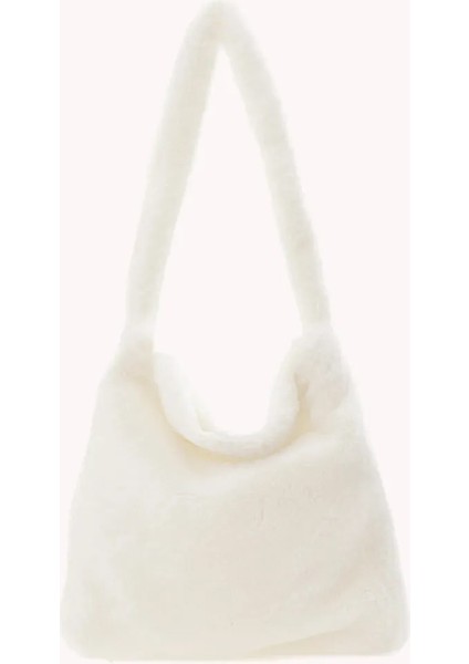 No.10 Stili 2021 Ins Moda Peluş Yumuşak Crossbody Çanta Küçük Koltukaltı Omuz Kabarık Bayan Omuz Çanta Kadın Basit Tote Kadınlar Için (Yurt Dışından)