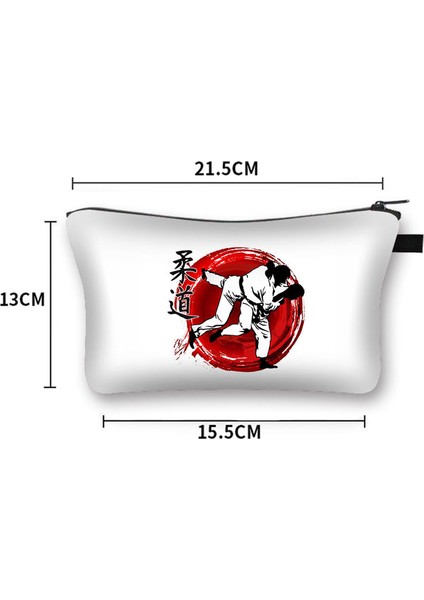 SHZB-AIKIDO04 Stili Serin Karatemartial Art Judo Aikido Kozmetik Çantası Bayanlar Ruj Tutucu Kız Makyaj Çantaları Organizatörler Hediye (Yurt Dışından) indirimleri