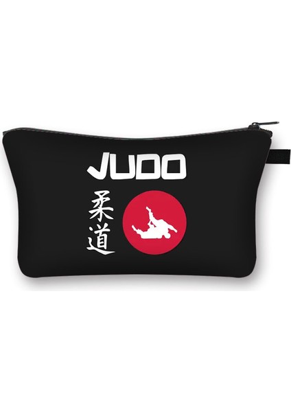 SHZB-AIKIDO02 Tarzı Serin Karatemartial Art Judo Aikido Kozmetik Çantası Bayanlar Ruj Tutucu Kız Makyaj Çantaları Organizatörler Hediye (Yurt Dışından) modelleri