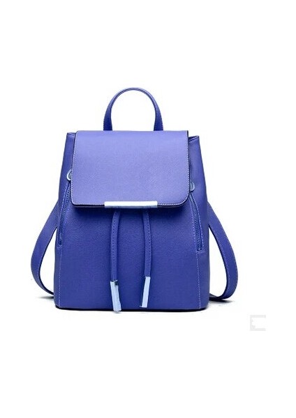 Mavi Stil Dıda Bear Kadın Sırt Çantası Yüksek Li Pu Deri Mochila Escolar Gençler Kızlar Için Okul Çantaları Eğlence Sırt Çantaları Şeker Renk (Yurt Dışından)