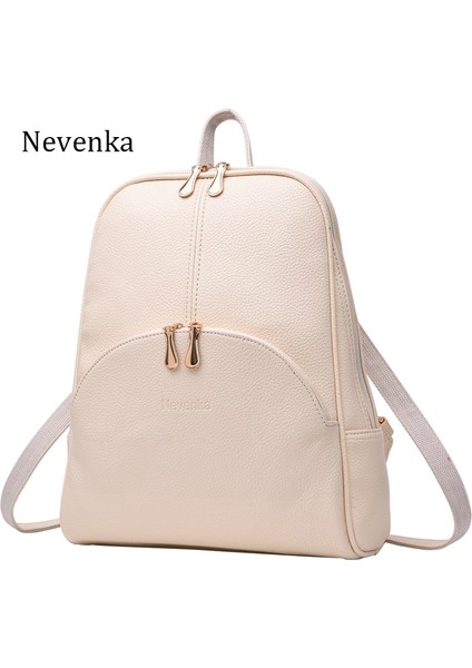 Siyah Stil Nevenka Kadın Sırt Çantası Deri Sırt Çantaları Softback Çantalar Isim Çantası Tiki Tarzı Çanta Günlük Sırt Çantaları Gençler Sırt Çantası Kesesi (Yurt Dışından)