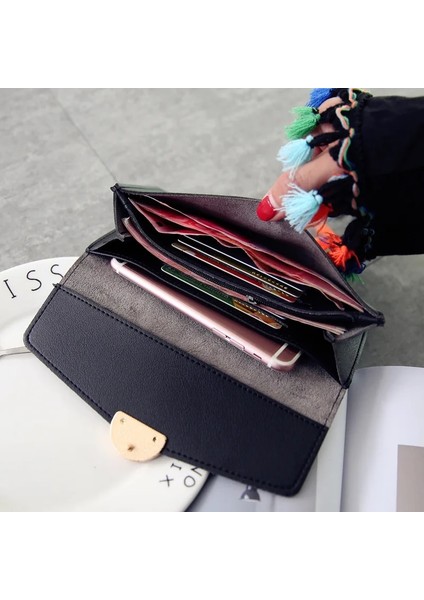 Şeffaf Stil Kadın Uzun Cüzdan Çantalar Bayanlar Için Lüks Yuvarlak Şekil Cüzdanlar Kız Para Cebi Kart Sahibinin Kadın Cüzdanları Telefon Debriyaj Çantası (Yurt Dışından) fırsatları