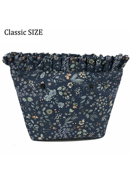 Çiçekli Klasik 33 Stili Klasik Mini Obag Için Renkli Baskı Iç Fermuarlı Cebi, O Çanta Için Iç Su Geçirmez Kaplamalı (Yurt Dışından)