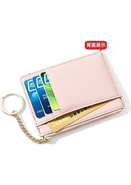 Gri Tarzı Yeni Kadın Cüzdanları Fermuar Pu Deri Bozuk Para Cüzdanı Mini Anahtarlık Küçük Cüzdan Çok Kartlı Bit Kart Sahibinin Kart Sahibinin (Yurt Dışından) fırsatları