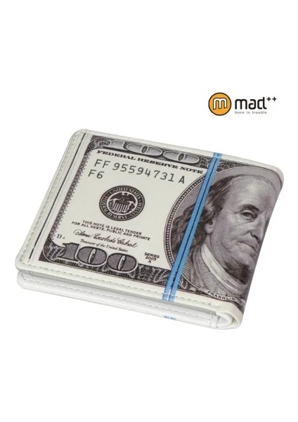 100 Dolar Baskılı Stil Sevimli 100 Usd Abd Doları Cüzdan Erkek Çocuklar Erkekler Için Pu Deri Para Çantası Yenilik Hediye Gençler Öğrenci Çanta Kadın Erkek Sikke Kılıfı (Yurt Dışından)