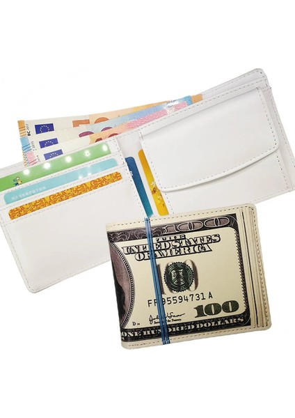 100 Dolar Baskılı Stil Sevimli 100 Usd Abd Doları Cüzdan Erkek Çocuklar Erkekler Için Pu Deri Para Çantası Yenilik Hediye Gençler Öğrenci Çanta Kadın Erkek Sikke Kılıfı (Yurt Dışından)