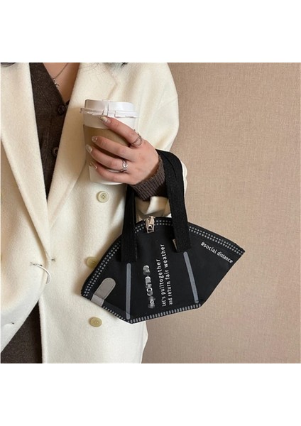 Büyük Çanta Beyaz Stil 1 Adet Smalllarge Çanta Kadın Yaratıcı Mektup Moda Rahat Kanvas Bez Çantalar Bayanlar El Çantaları Ana Kesesi Femme Tote (Yurt Dışından) modelleri