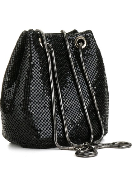 Multi-Colored Style Moda Kadın Pullu Crossbody Çanta ile Kova Omuz Çantası Akşam Partisi Şerit Altın Çanta Kız Çanta Kadın Manşonlar Bolsos (Yurt Dışından) indirimleri