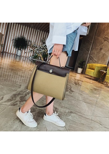 Yeşil Stil 30X11X25CM Moda Kadınlar Küçük Kanvas Postacı Çantaları Yüksek Li Kadın Çanta Omuz Çantaları Lüks Tasarımcı Bayan Tote Crossbody Çanta (Yurt Dışından) fırsatları