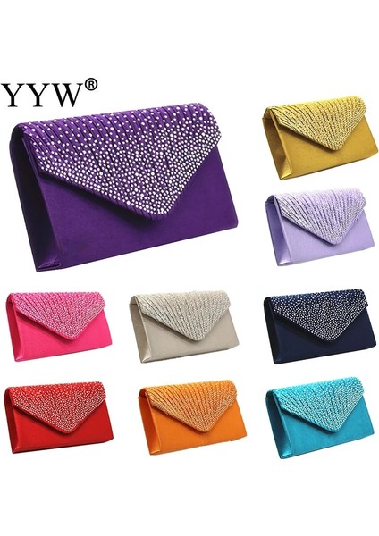 Koyu Mavi Stil Mor Kadın Düğün Debriyaj Lüks Çanta Kadın Çanta Tasarlanmış Debriyaj Kadın Sarı Yaz Manşonlar Kadın Akşam Balo Çanta (Yurt Dışından) fiyatları