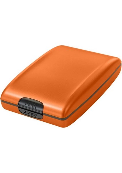 Kırmızı Stil Rfıd Engelleme Alüminyum Bozuk Para Cüzdanı Cüzdan Kredi Kartı Sahibi Güvenlik Metal Cüzdan Kılıf Iş Bankası Kartı Koruyucu Erkekler Kadınlar (Yurt Dışından) fırsatları