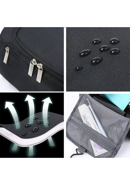 Sarı Stil Fudeam Polyester Erkek Iş Taşınabilir Saklama Çantası Tuvalet Organizatör Kadın Seyahat Kozmetik Çantası Asılı Su Geçirmez Yıkama Kese (Yurt Dışından) fırsatları