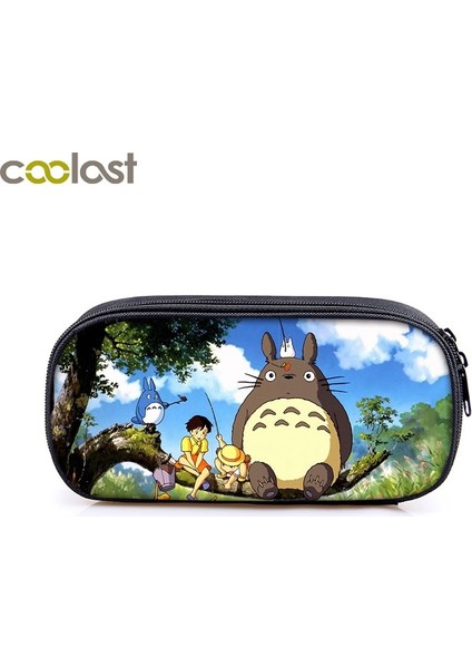QBBTOTORO03 Stili Karikatür Totoro Uzakta Kozmetik Çantası Sevimli Kalem Çantası Erkek Kız Kalem Kutusu Çocuklar Kalem Kutusu Çocuk Kırtasiye Çantaları (Yurt Dışından) fırsatları