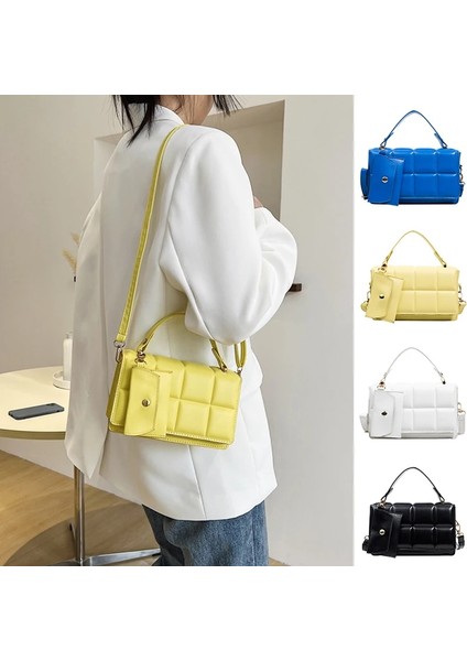 Mavi Stil 20X12X7CM 2022 Yeni Kadın Küçük Yeşil Çanta Tasarımcısı Sarı Deri Omuzdan Askili Çanta Saplı Mavi Çanta Kadınlar Için Crossbody Çanta (Yurt Dışından) fırsatları