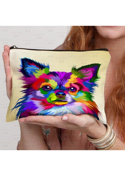 No.4 Stili Sanatsal Hayvan Graffiti Baskı Aslan Zürafa Köpek Kaplan Zebra Deseni Moda ve Üst Düzey Ev Dekorasyonu Kanepe Minder Örtüsü (Yurt Dışından)