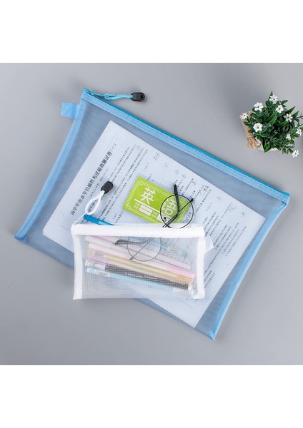 Gri Tarzı 23,5X17CM 1 Adet Örgü Kadın Klasörler Makyaj Kalem Kutusu Saklama Torbaları Küçük Büyük Kozmetik Çanta Düzenleyici Vaka Çok Fonksiyonlu Belge Çantası (Yurt Dışından) fırsatları