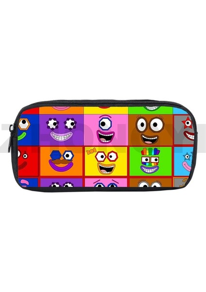 1 Numara Stili 3D Numberblocks Makyaj Çantası Kalem Kutusu Anime Okul Malzemeleri Numarası Blokları Karikatür Kalem Çantaları Kırtasiye Çantası Kalem Çanta Düzenleyici (Yurt Dışından) fırsatları