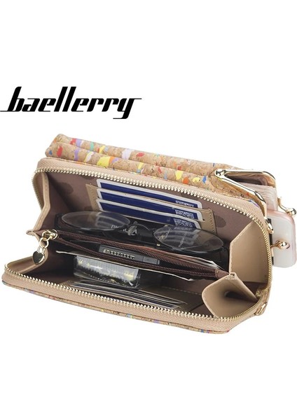 No.18 Stili Yeni Kadın Cüzdan Çile Cep Telefonu Çantası Crossbody Omuzdan Askili Çanta Fermuarlı Debriyaj Bayan Bozuk Para Cüzdanı Çoklu Kart Tutucu Kadın Çanta (Yurt Dışından) fiyatları