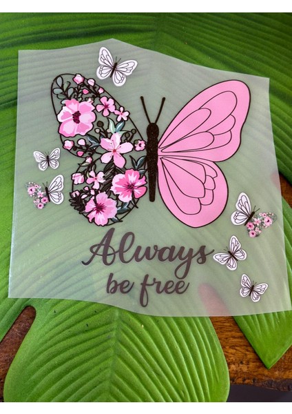 20X19 cm Ütü Ile Yapışan Çiçekli Kelebek Transfer Baskı Arma fiyatları