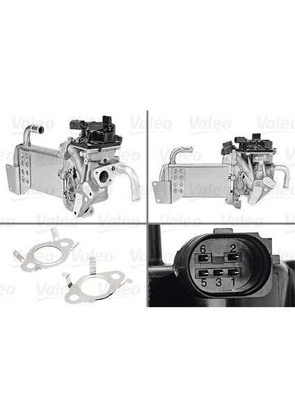 Egr Soğutucusu Valfi Vw T5-T6 2.0 Tdi 03L131512BM-03L131512DK-03L131512DS