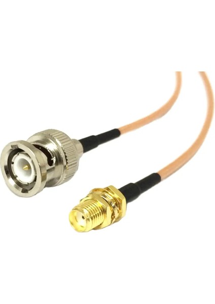 Smaj-Bnck Tarzı 100CM Sma Erkek Dişi Somun - Bnc Fiş Jakı Pigtail Kablo Adaptörü Rgmcmcmcm (Yurt Dışından)