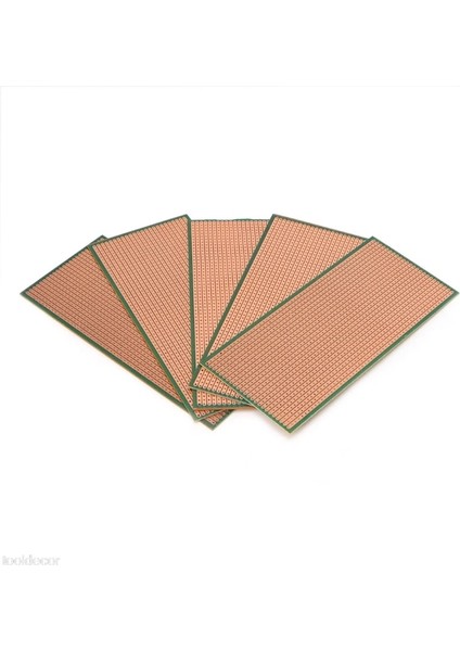 .5X14.5CM Şerit Levha Veroboard Kesilmemiş Pcb Platin Tek Taraflı Devre Kartı -B119 (Yurt Dışından)