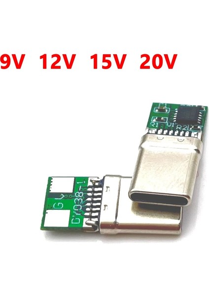 Siyah Stil 5V 5A Pdqc Tuzak Kurulu Hızlı Şarj 5V 9V 12V 15V 20V Modülü Pd Dc Tetik Kablosu USB Tip-C Erkek Fiş Qc4 Şarj Konektörü (Yurt Dışından) fırsatları