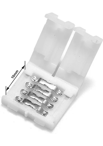 T Tipi Tarzı 20 Adet LED Konektörü LED Şerit Lehimsiz IP20 Pın Ltx Şekli Köşe Konektörü Smd Rgb Rgbw LED Şerit Işığı (Yurt Dışından)