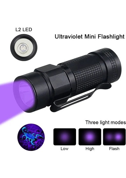 Yeşil Mlp Edc LED El Feneri Taşınabilir Yürüyüş Küçük 3 Modlu Torch Beyazyeşilkırmızıuv 395NM Su Geçirmez Penlight Muayene Feneri (Yurt Dışından) fırsatları