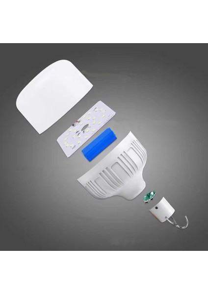 80W. USB Şarj Edilebilir LED Acil Durum Işıkları Ev Açık Taşınabilir Fenerler Acil Durum Lambası Ampul Pil Fener Barbekü Kamp Işığı (Yurt Dışından) fırsatları