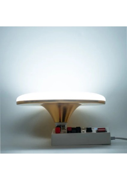 30W Tarzı Beyaz Ev Ufo LED Ampul Ampuller LED Ampuller 20W 30W 50W 60W LED Bombilla Masa Masa Lambası Yedek Iç Aydınlatma Sıcak Beyaz (Yurt Dışından)