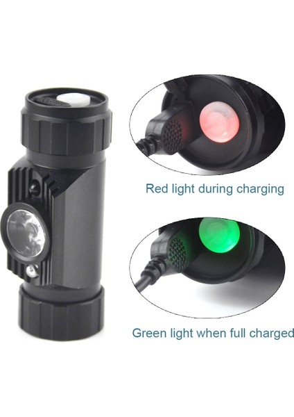 A Boruit RJ-020 LED Indüksiyon Headlamlm Hareket Sensörü Far Şarj Edilebilir Kafa Feneri Kamp Avcılık Için (Yurt Dışından) modelleri