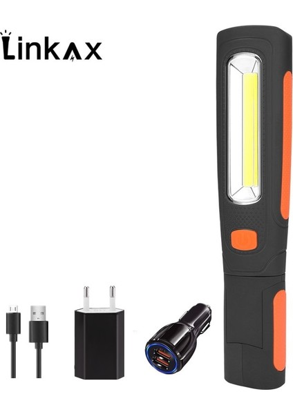 C Cob LED Çalışma Işığı Koçanı Işıklandırmalı Ah Şarj Edilebilir Lamba LED Taşınabilir Manyetik Işık Kancası Su Geçirmez Parlama El Feneri (Yurt Dışından) fiyatları