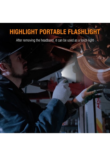 HP100 Boruit V5 LED 1000LM Far 3 Modlu Su Geçirmez El Feneri Kullanımı Pil Baş Feneri Kamp Avcılık Güçlü Far (Yurt Dışından) indirimleri