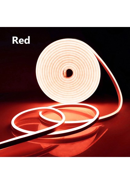 4m Tarzı Kırmızı Neon Flex LED Işık Şeridi Priz ile Mutlu Doğum Günü Düğün Gelin Olmak Neon Burcu Pembe Işık Bebek Oda Duvar Dekoru (Yurt Dışından)