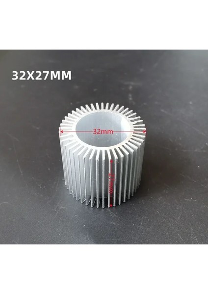 32X27MM 20W 30W 50W 100W Yüksek Güçlü Cob LED Işık Için Alüminyum Isı Emici (Yurt Dışından)
