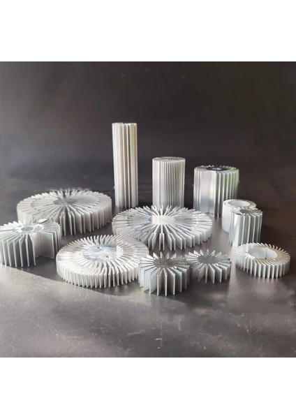 32X27MM 20W 30W 50W 100W Yüksek Güçlü Cob LED Işık Için Alüminyum Isı Emici (Yurt Dışından) fiyatları