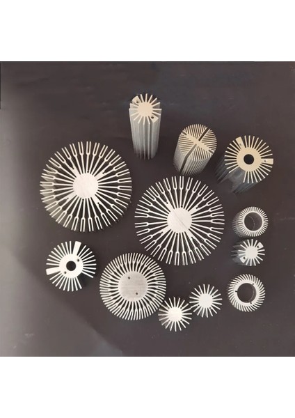 32X27MM 20W 30W 50W 100W Yüksek Güçlü Cob LED Işık Için Alüminyum Isı Emici (Yurt Dışından) fırsatları