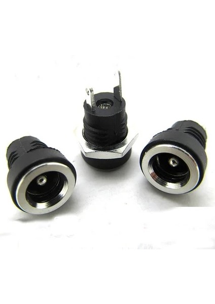Fildişi Tarzı 5 Adet Adet 5.5 x x Dc Güç Jak Soketi Kaynağı Dişi Panel Montajlı Konnektör Fiş Adaptörü 2 Terminal Tipi Dc Konektörü (Yurt Dışından) fırsatları