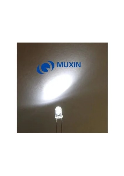 Beyaz mm Beyaz Yuvarlak Flanşsız Su Şeffaf LED LED Işık 2-Pin Ücretsiz Dirençler 3mm Ultra Parlak Beyaz LED (Yurt Dışından) modelleri