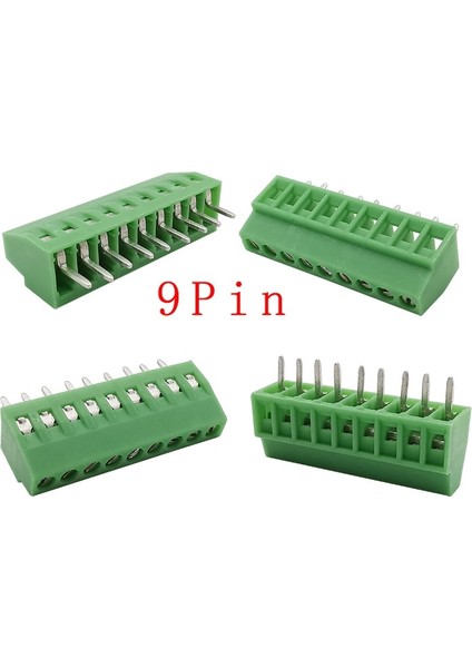 9pin Tarzı 10 Parça Kf Pcb Mrew Kf Telleri Için Terminal Blokları Konnektörü.terminal (Yurt Dışından)