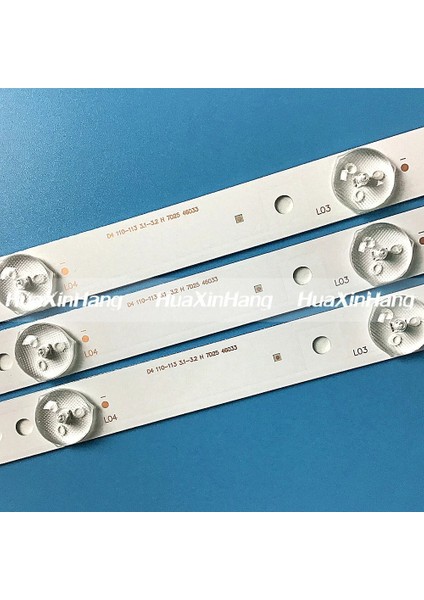 Tv'nin LED Arka Işık Şeritleri Doffler 32BH15-T2 32CH15-T2 LED Tv Çubukları Hlas-04 B0 Bantları Cetveller ZDCX32D07-ZC14FG-05 (Yurt Dışından) fırsatları