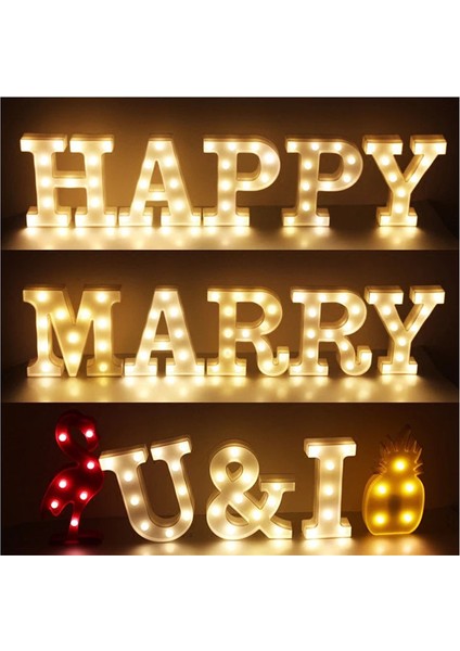 Q Stili No.7 Boyutu Alfabe Mektup LED Gece Işığı Numarası Lambası Doğum Günü Duvar Düğün Parti Yatak Odası Dekorasyon Ev Aksesuarları Sevimli Işık Lambası (Yurt Dışından) fırsatları