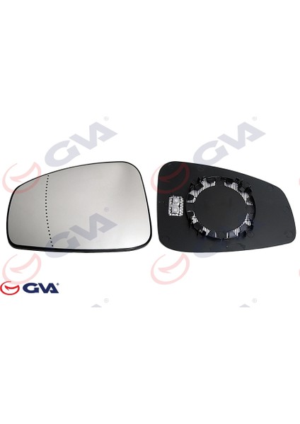 Ayna Camı Sol Fluence-Megane Iıı 10 Isıtmalı Asferik VM-6141AGHL 963667345R